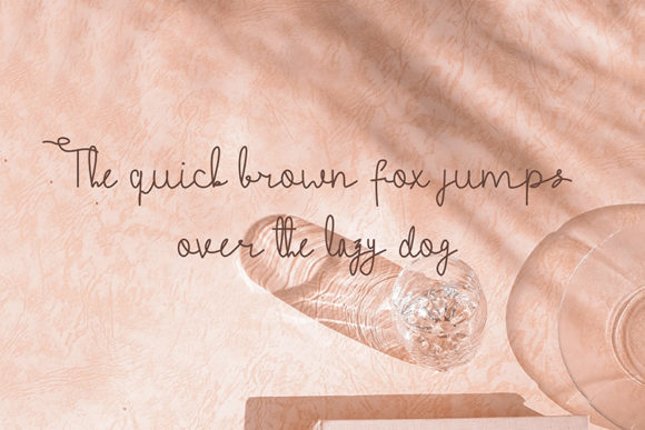 Feeling Beiges Font Poster 3