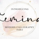 Femina Font Poster 1