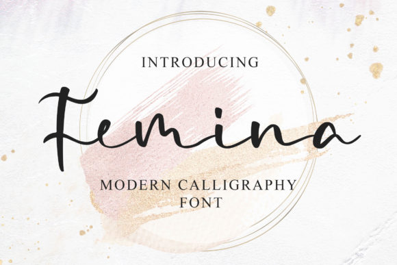 Femina Font Poster 1