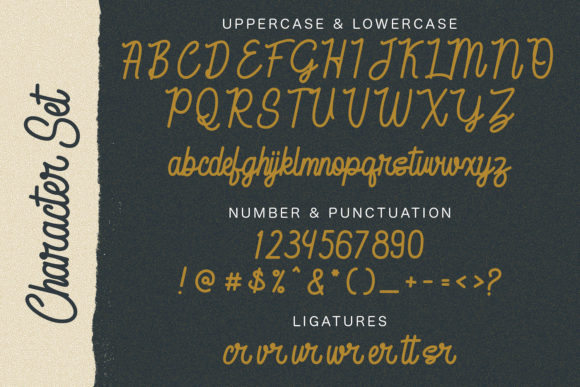 Feri Candi Font Poster 13