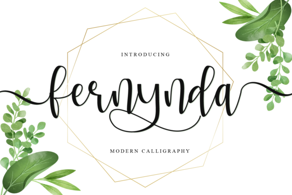 Fernynda Font Fernynda Font Poster 1