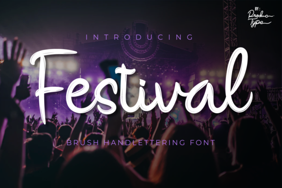 Festival Font Poster 1