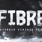 Fibre Font Poster 1