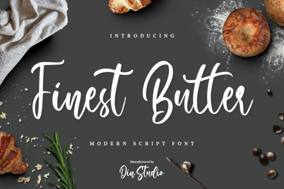Finest Butter Font Poster 1
