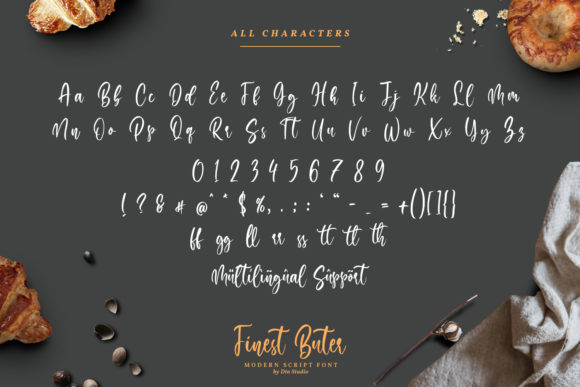 Finest Butter Font Poster 5