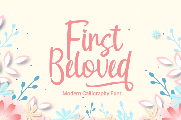 First Beloved Font