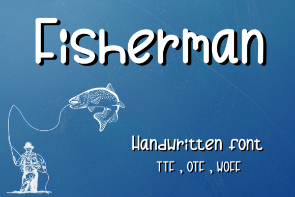 Fisherman Font Poster 1