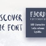 Fjord Font Poster 8