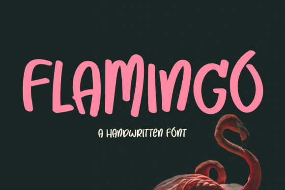 Flamingo Font Poster 1