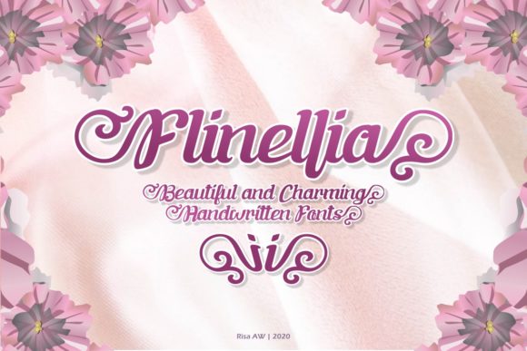 Flinellia Font Poster 1