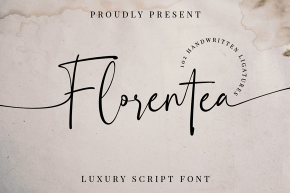 Florentea Font Poster 1