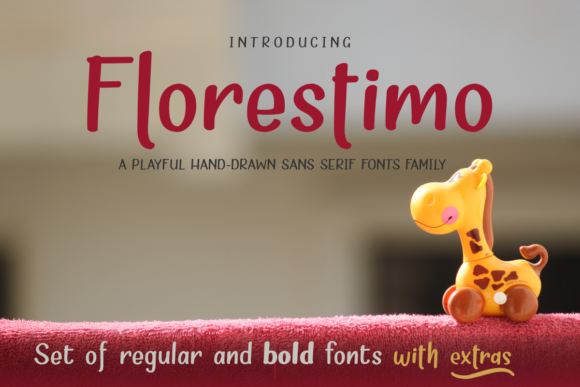 Florestimo Font Poster 1