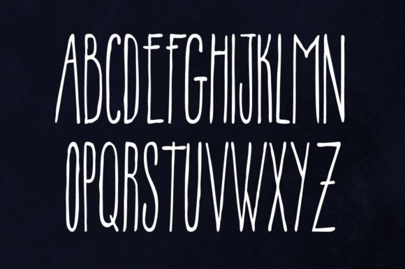Flush Font Poster 2