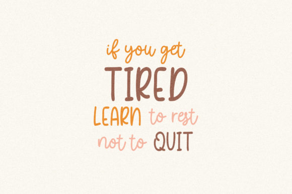 Focus Quotes Duo Font Poster 2