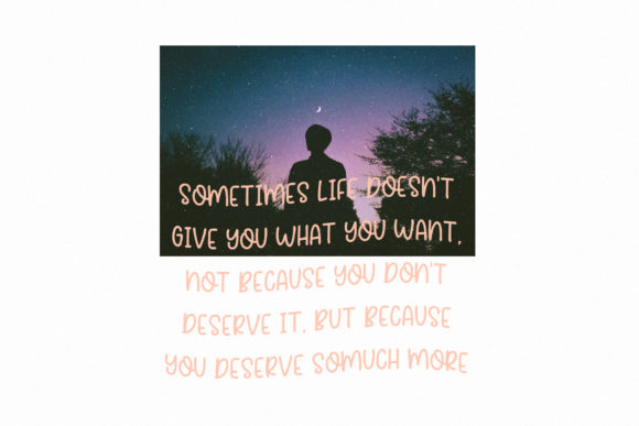 Focus Quotes Duo Font Poster 3