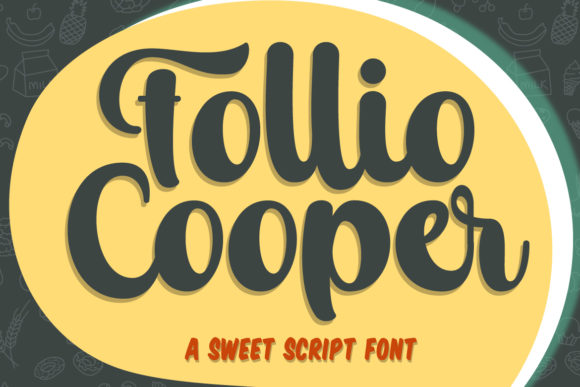 Follio Cooper Font Poster 1