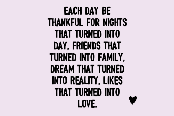 For Fairy Font Poster 3