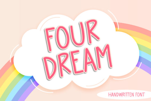 Four Dream Font Poster 1