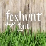 Foxhunt Font Poster 1