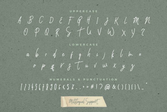 Foxtail Font Poster 7