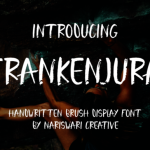 Frankenjura Font Poster 1