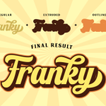 Franky Font Poster 2