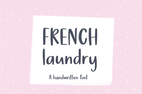 French Laundry Font