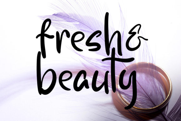 Fresh & Beauty Font Poster 1