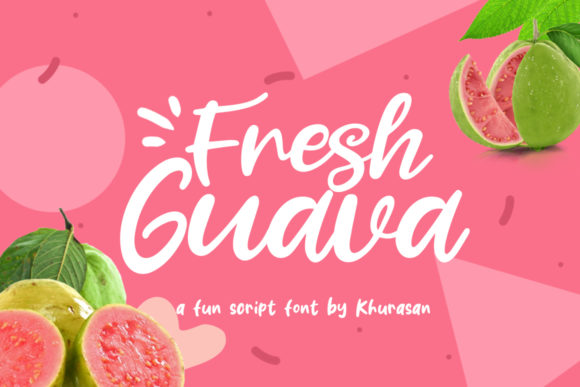 Fresh Guava Font Poster 1