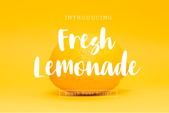 Fresh Lemonade Font