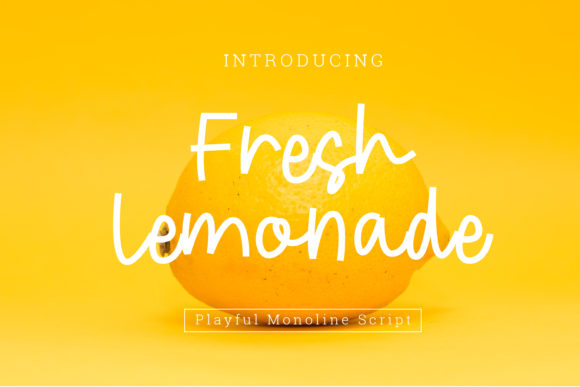 Fresh Lemonade Font