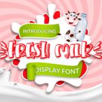 Fresh Milk Font Poster 1