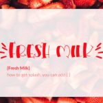Fresh Milk Font Poster 6