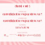 Fresh Milk Font Poster 7