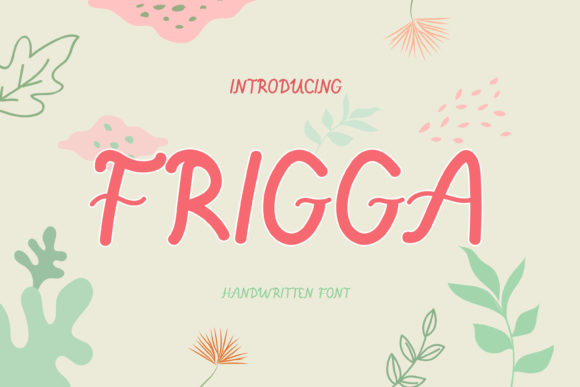 Frigga Font Poster 1