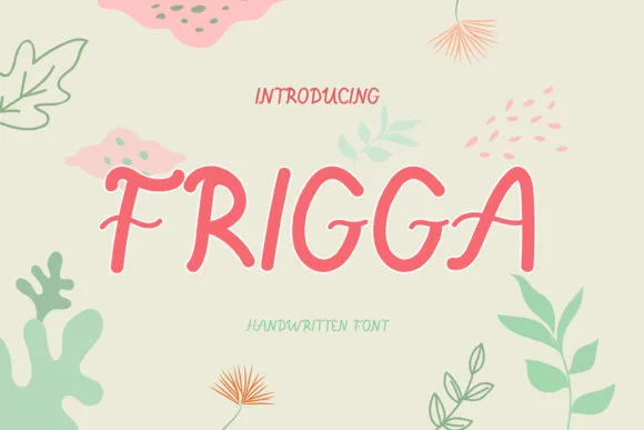 Frigga Font Frigga Font Poster 1