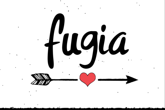 Fugia Font Poster 1