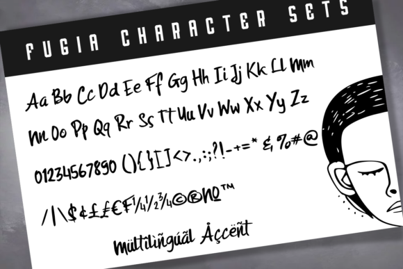 Fugia Font Poster 2