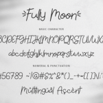 Fully Moon Font Poster 6