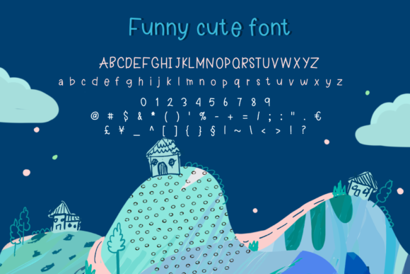 Funny Font Poster 9