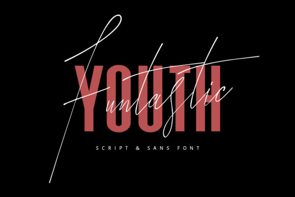 Funtastic Youth Duo Font Poster 7
