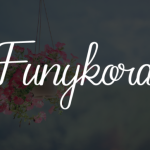 Funykora Font Poster 1