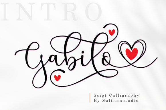Gabilo Font Poster 1