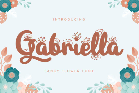 Gabriella Font Poster 1