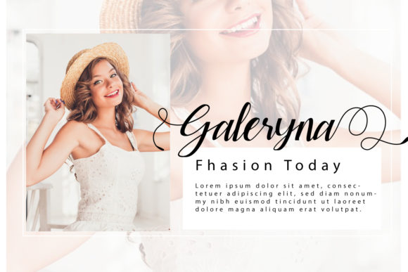 Gabriella Font Poster 2