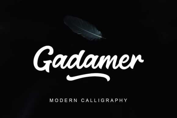Gadamer Font Poster 1