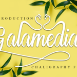 Galamedia Font Poster 1