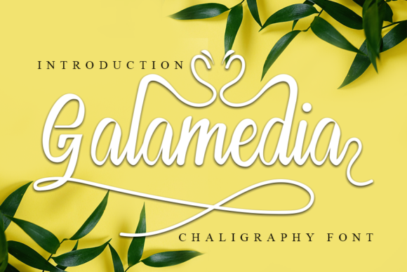 Galamedia Font Poster 1