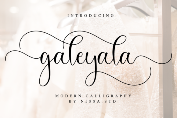 Galeyala Font Poster 1