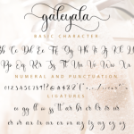Galeyala Font Poster 11